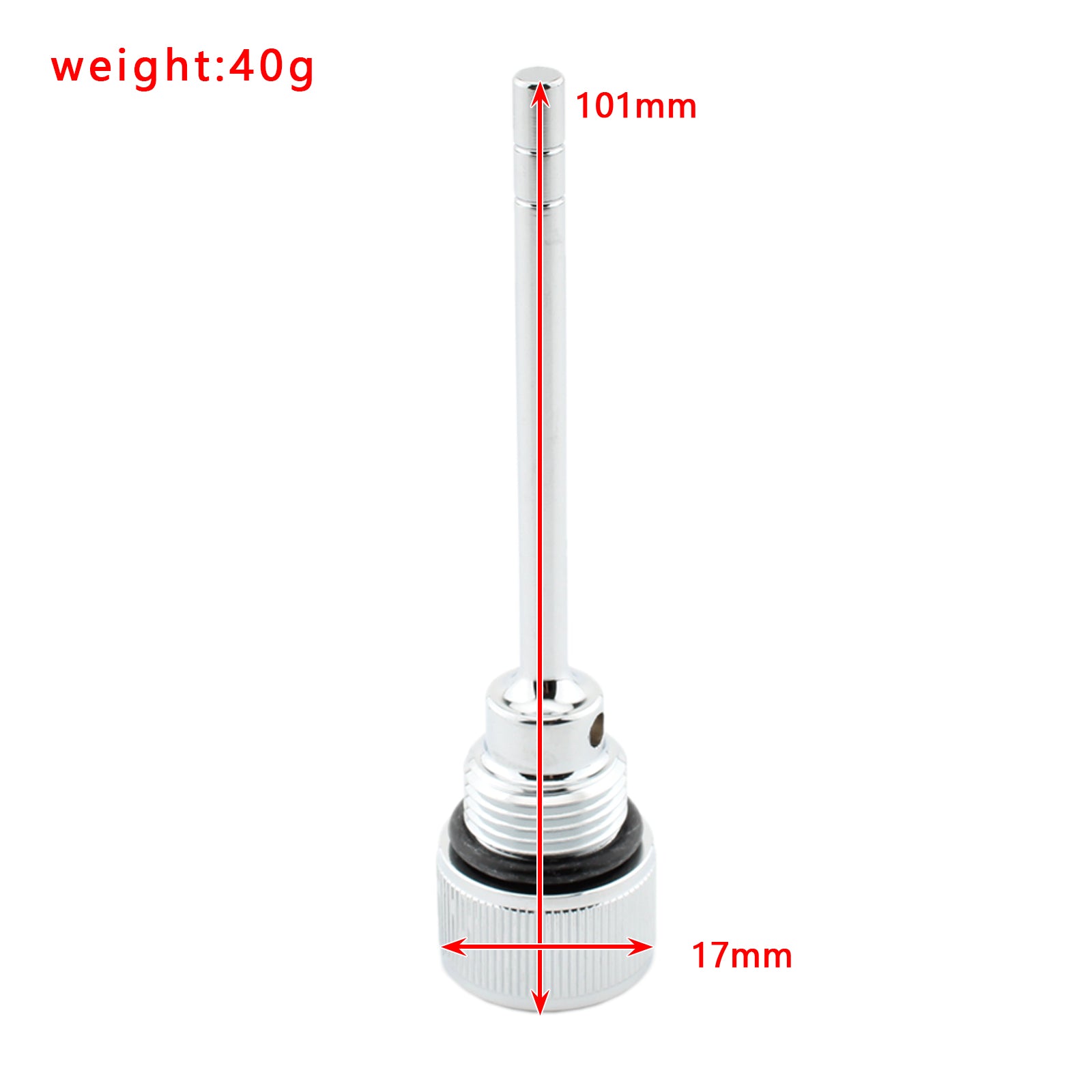 1105 0022 Oil Dipstick Tank Cap Plug Replacement for Harley Davidson Softail & Road Glide 2007-2019 - Perfect for Motorcycle Oil System Maintenance & DIY Repairs