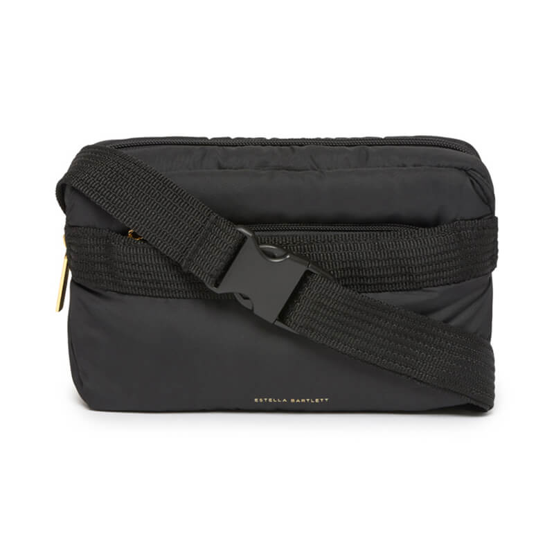 Black Recycled Nylon The Harper Sling Bag EBP4559 - Stylish Crossbody Purse for Women, Men | Perfect for Travel, Work & Everyday Use