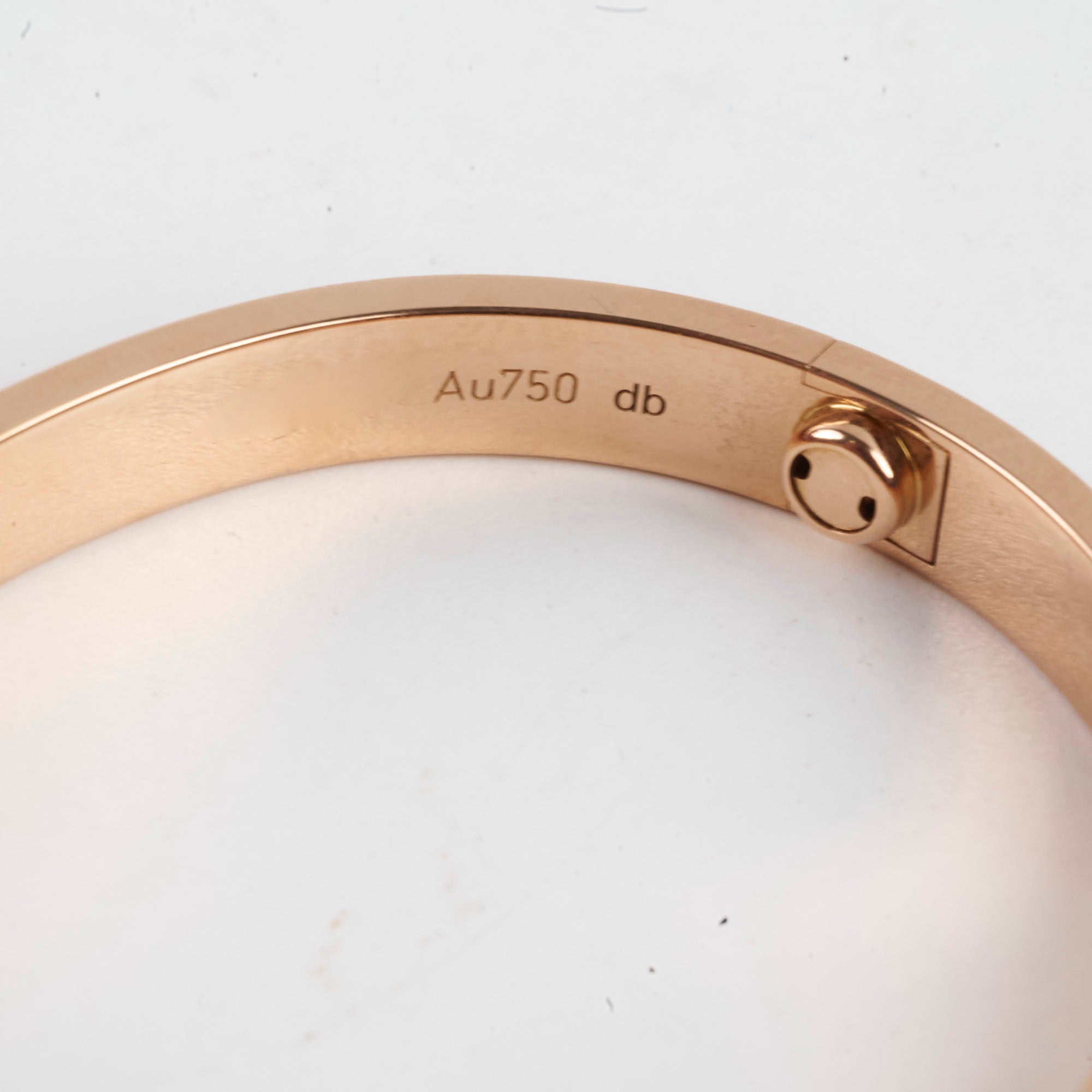 Cartier Love Bracelet 18K Pink Gold Size 15 - Luxury Jewelry for Women, Perfect for Anniversaries, Weddings & Special Occasions