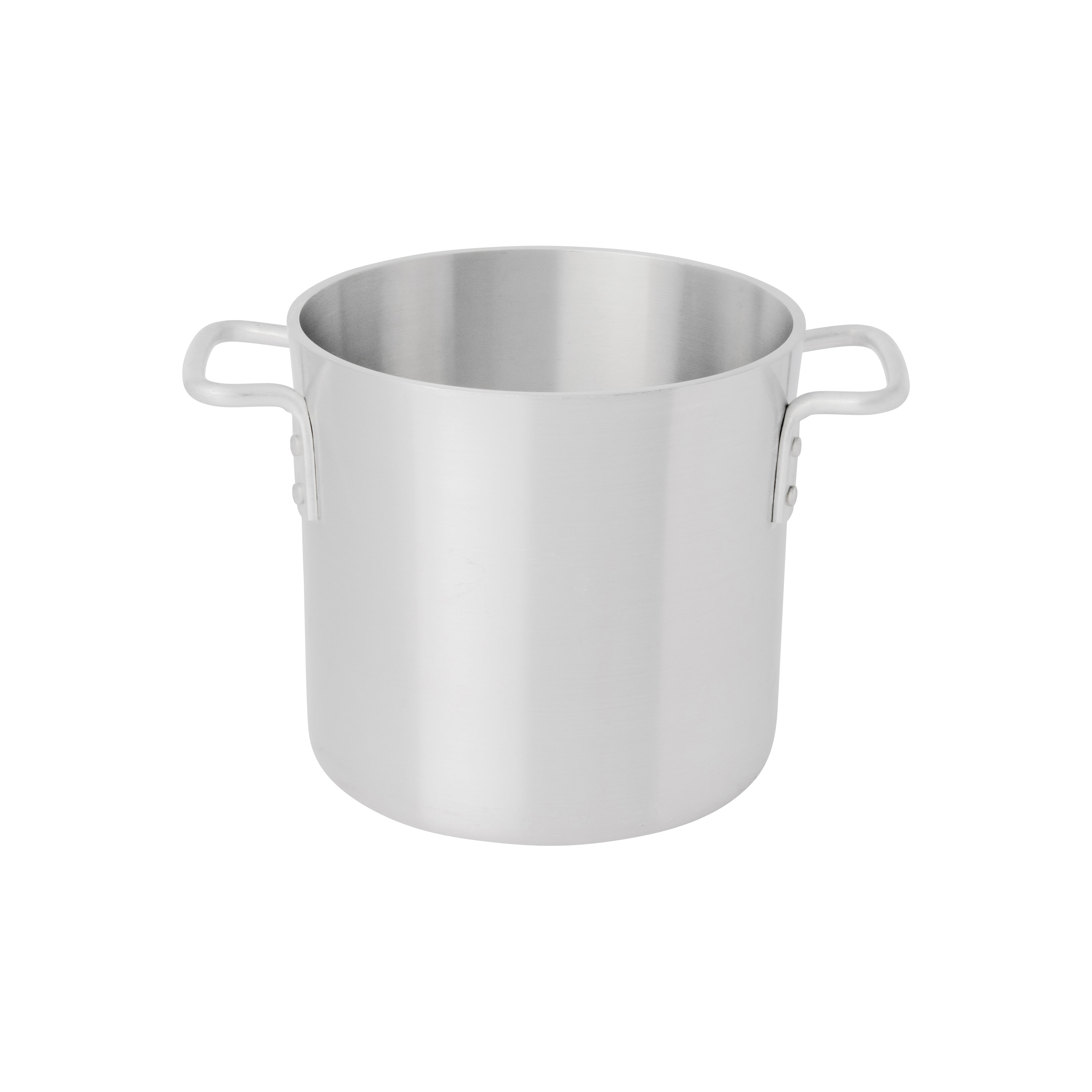 Thermalloy 12 Quart Heavy Duty Aluminum Stock Pot - Professional Cooking Pot for Soups, Stews & Pasta - Ideal for Home & Commercial Kitchens