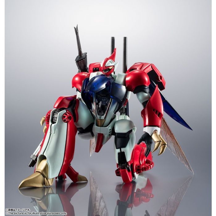 Bandai Metal Robot Spirits Aura Battler Billbine Action Figure Collectible Model - High-Quality Anime Robot Toy for Display & Collection | Perfect for Anime Fans, Model Enthusiasts & Gift Giving
