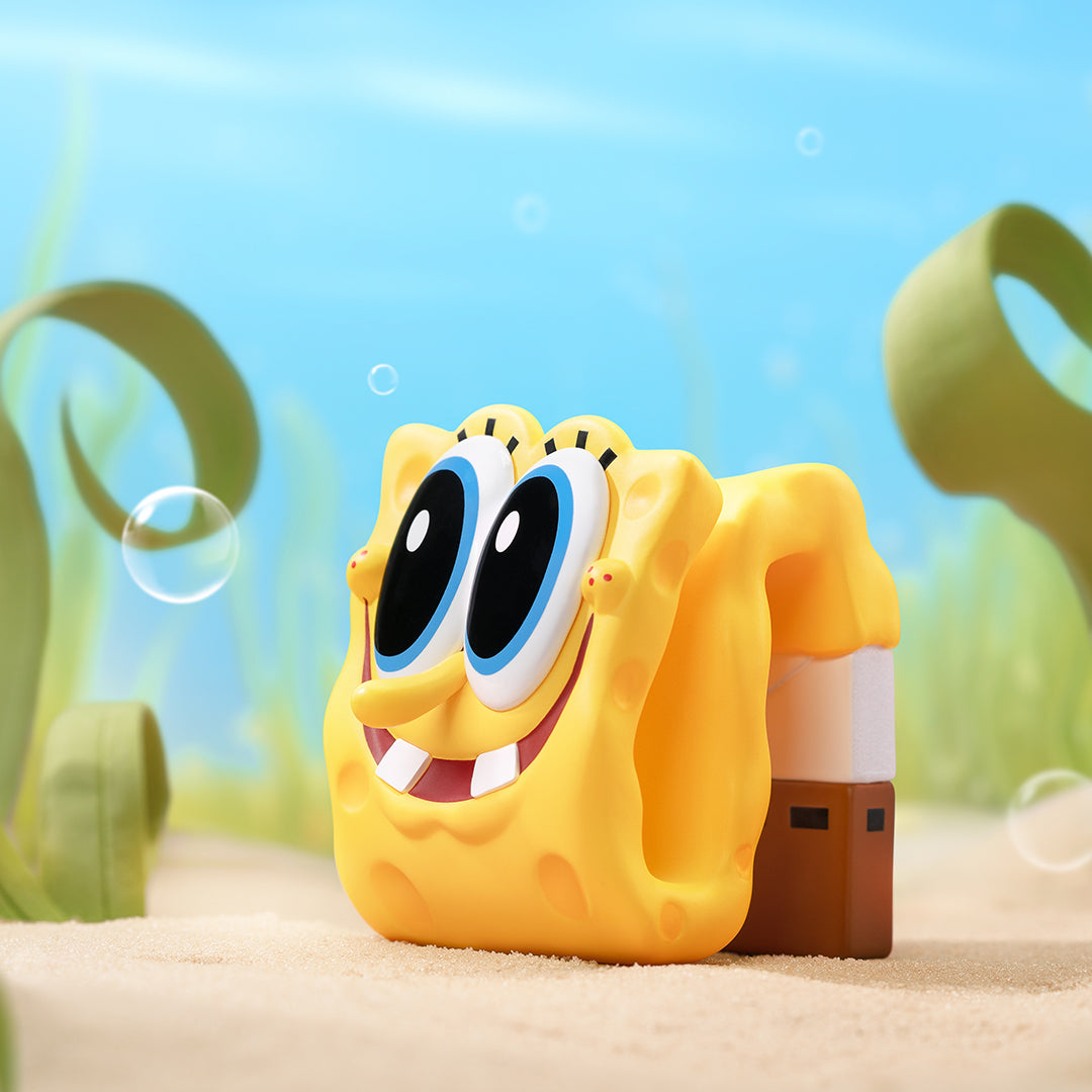 POP MART SpongeBob SquarePants Blind Box - Patrick Star Collectible Figure | Cute Desk Decor for Office & Home | Perfect Gift for Cartoon Fans