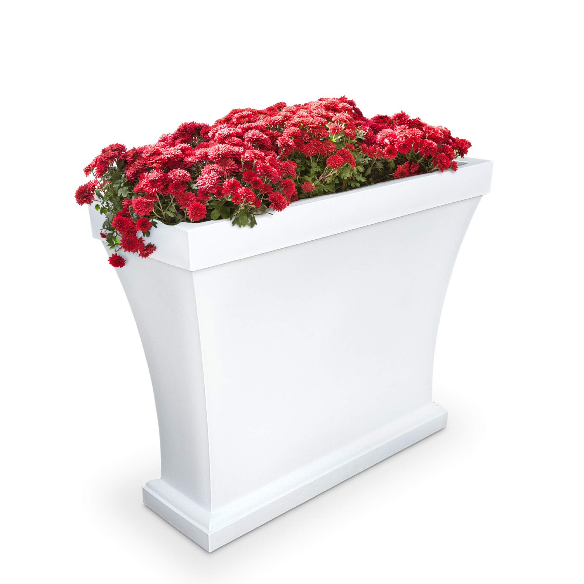 Mayne Bordeaux Trough Planter - White - 40