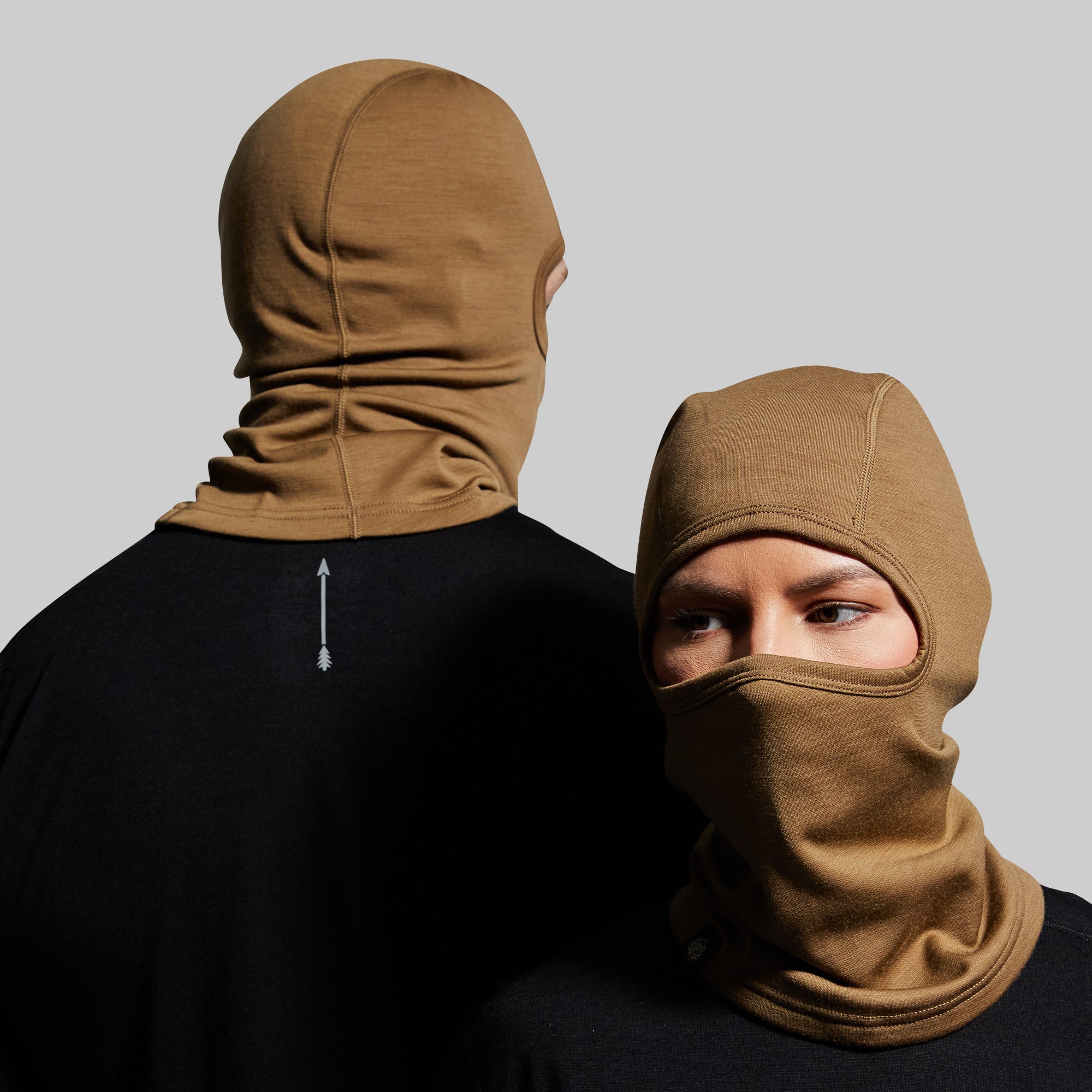 Ridgeline Balaclava - Coyote Brown Ski Mask for Cold Weather, Outdoor Sports, Hunting & Tactical Use