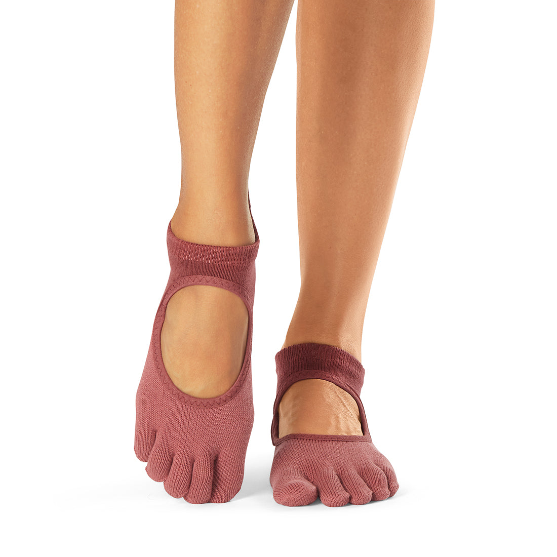 ToeSox Bellarina Grip Socks - Non-Slip Yoga Socks for Ballet, Pilates & Dance - Fall Collection 2023 - Perfect for Studio Workouts & Barre Classes
