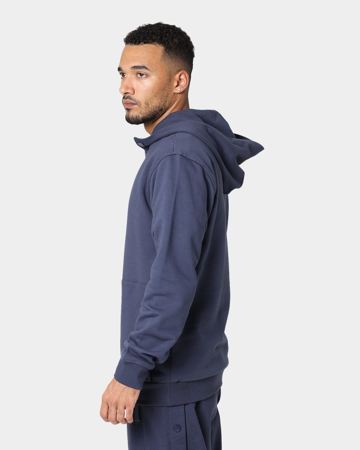 Adidas Adibreak Hoodie for Men & Women - Shadow Navy Pullover Sweatshirt | Casual Streetwear, Gym & Lounge Wear