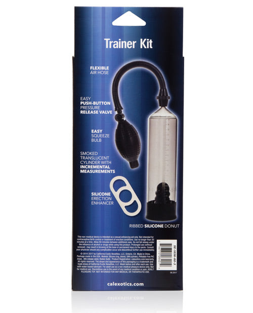 Apollo Penis Pump Trainer Kit - Clear Cylinder for Male Enhancement & Erection Improvement - Perfect for Home Use & Intimate Moments
