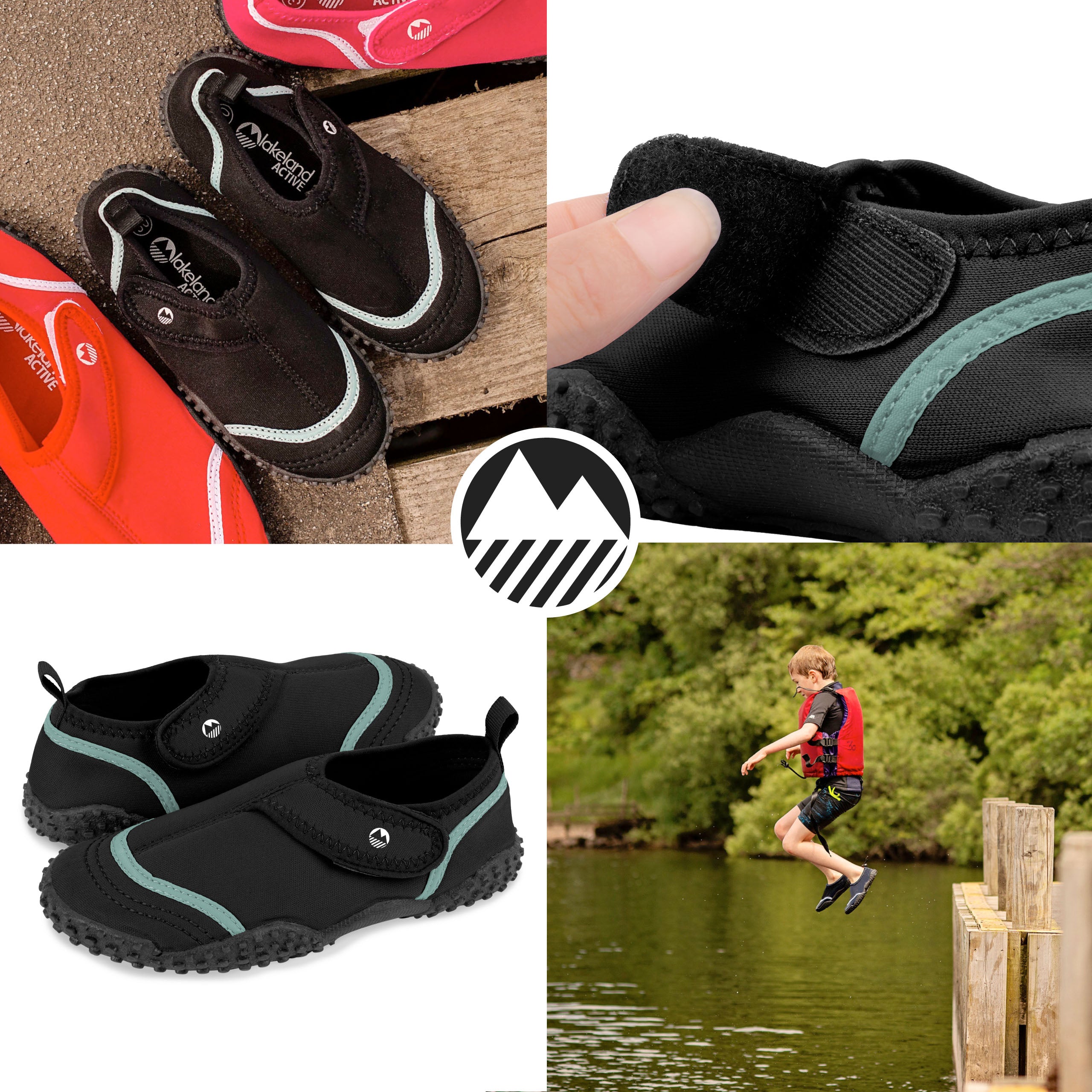 **Best Water Shoes for Kids & Toddlers - Non-Slip Quick-Dry Aqua Shoes for Beach, Pool & Outdoor Play**