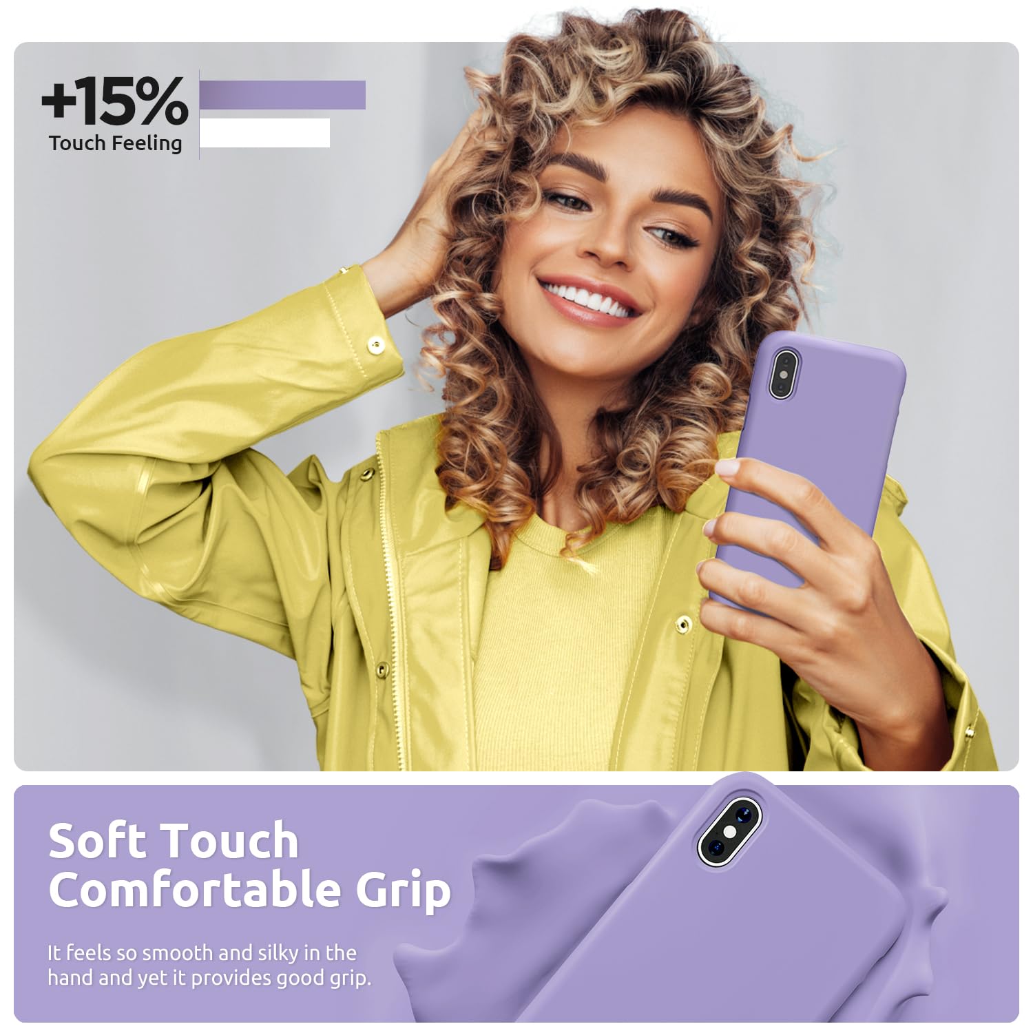 Premium Liquid Silicone iPhone X/XS Case (5.8