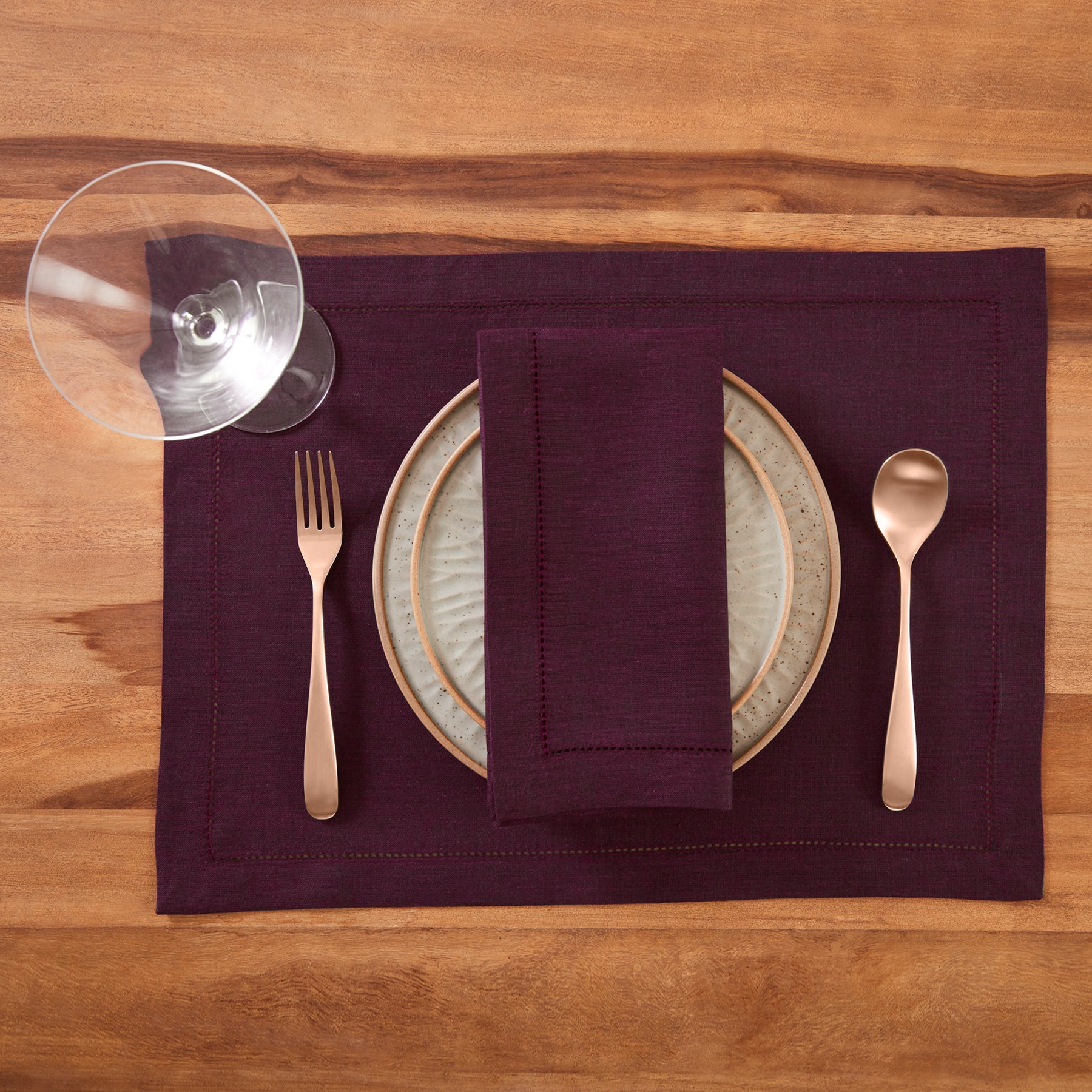Premium Milan Placemats Set of 4 - Waterproof & Heat-Resistant Table Mats for Dining, Kitchen, and Party Decor - Elegant Home Tableware Accessories