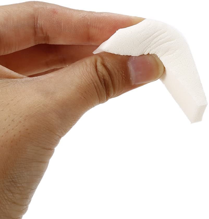 Portable Triangle Makeup Sponge Set - Disposable Powder Sponge & Manicure Seal for Flawless Nails | Professional Nail Tools & Instruments (Pack of 1) | Perfect for Travel, Salon Use & At-Home Beauty Routines