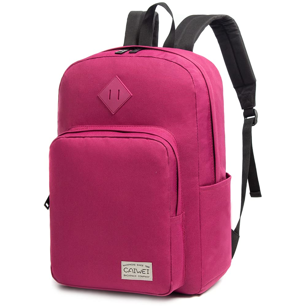 Classic Black School Backpack for College & Travel - Laptop Backpack for Boys & Girls
