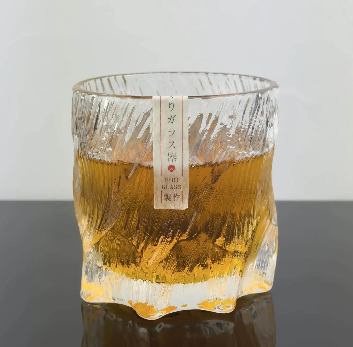 Premium Dragon Claw Whisky Glass Set - 310ml Japanese Style Tumbler with Elegant Wooden Gift Box - Perfect for Scotch, Bourbon, Whiskey Lovers & Home Bar Decor