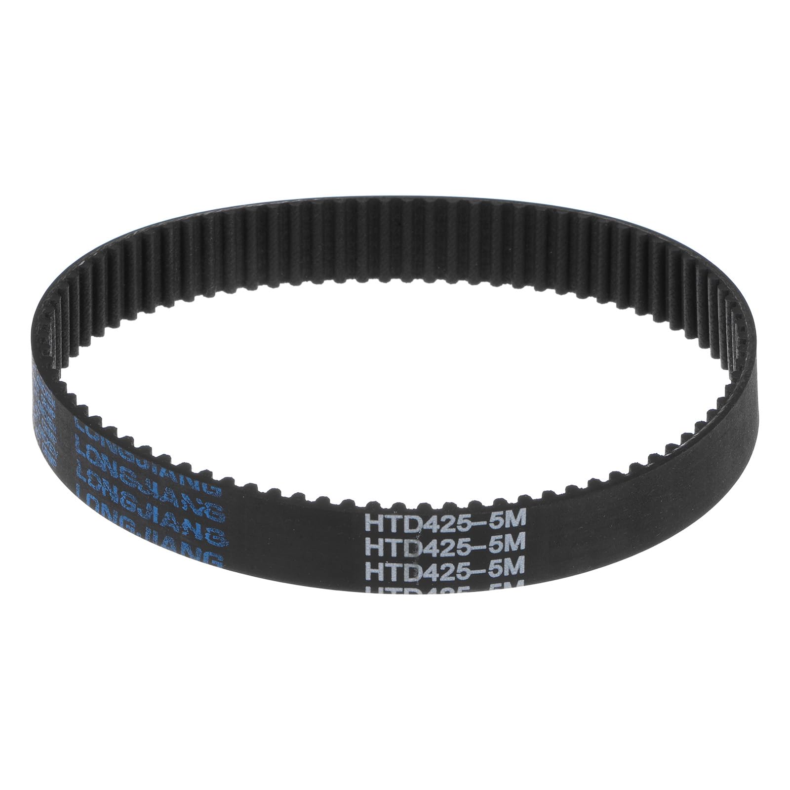 uxcell HTD5M-425 Rubber Timing Belt 85 Teeth, 20mm Width, 425mm Pitch Length Synchronous Drive Belt for 3D Printers, CNC Machines & Industrial Equipment