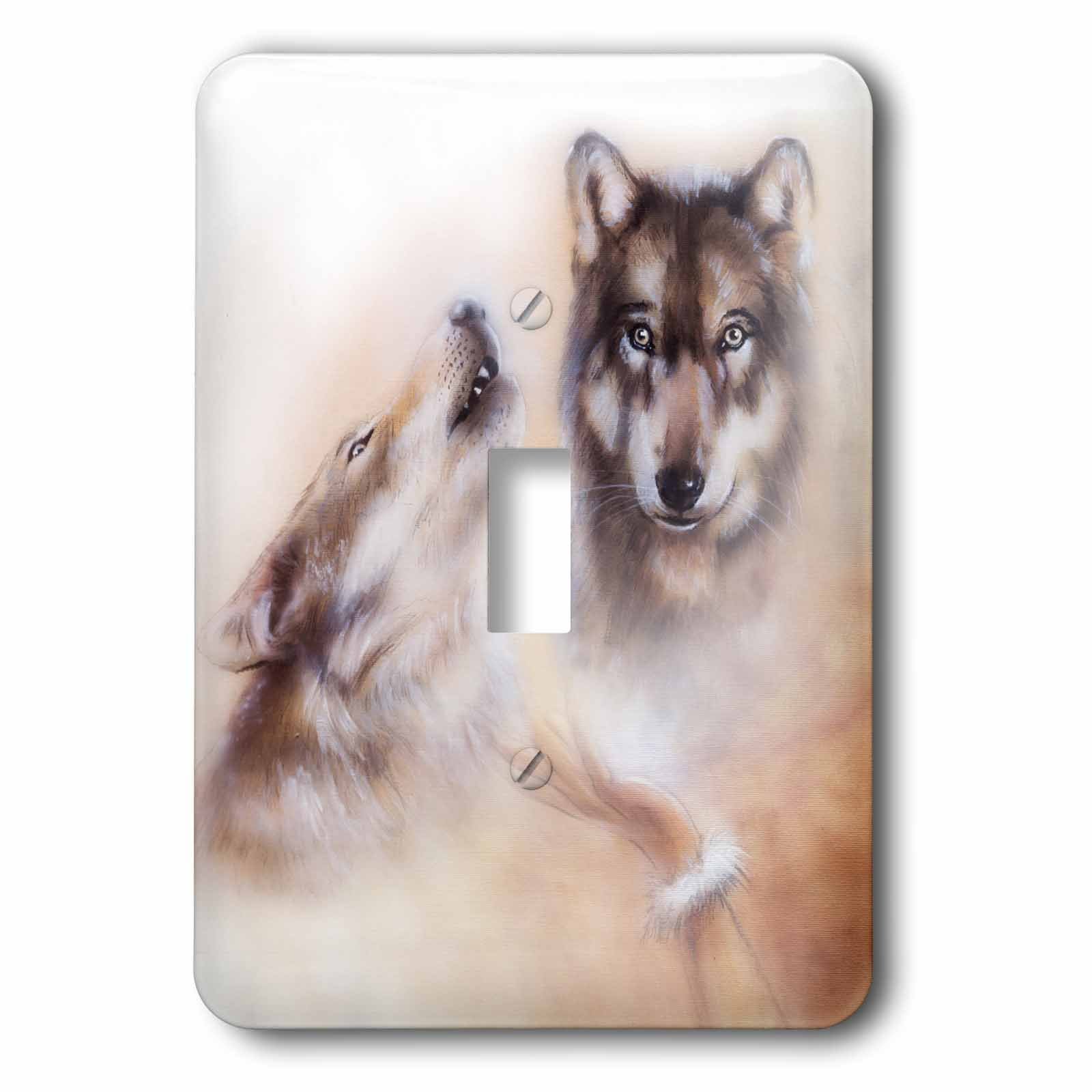 3D Rose Light Switch Cover - Decorative Home Decor for Living Room