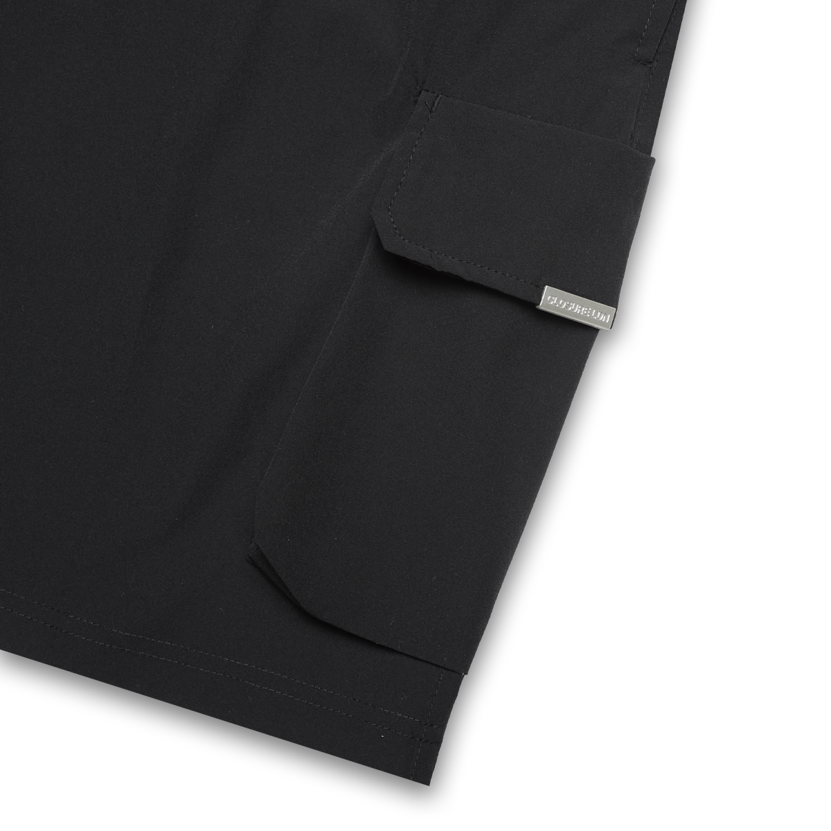 Premium Tech Cargo Shorts for Men - Comfortable Stretch Travel & Workout Shorts with Multiple Pockets | Black | Ideal for Hiking, Gym, Travel & Casual Wear