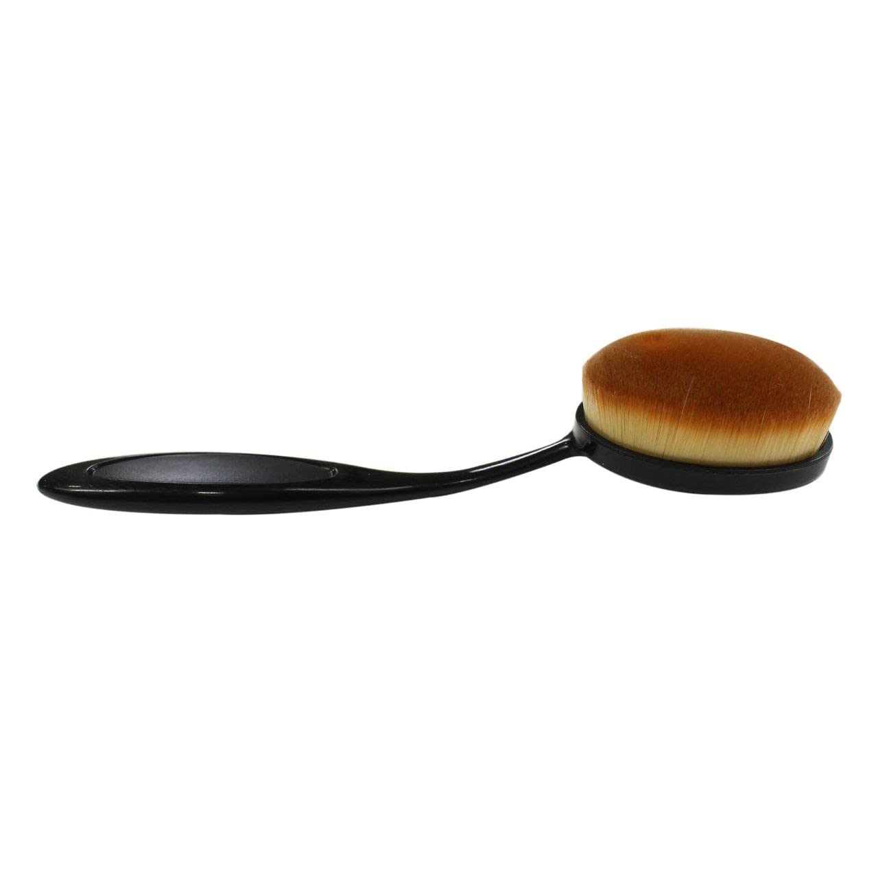 Zusaca Portable Toothbrush Style Foundation Brush - Soft Bristle BB Cream Brush for Flawless Makeup Application, Beginner-Friendly & No Powder Waste | Perfect for Travel & Everyday Makeup Routine