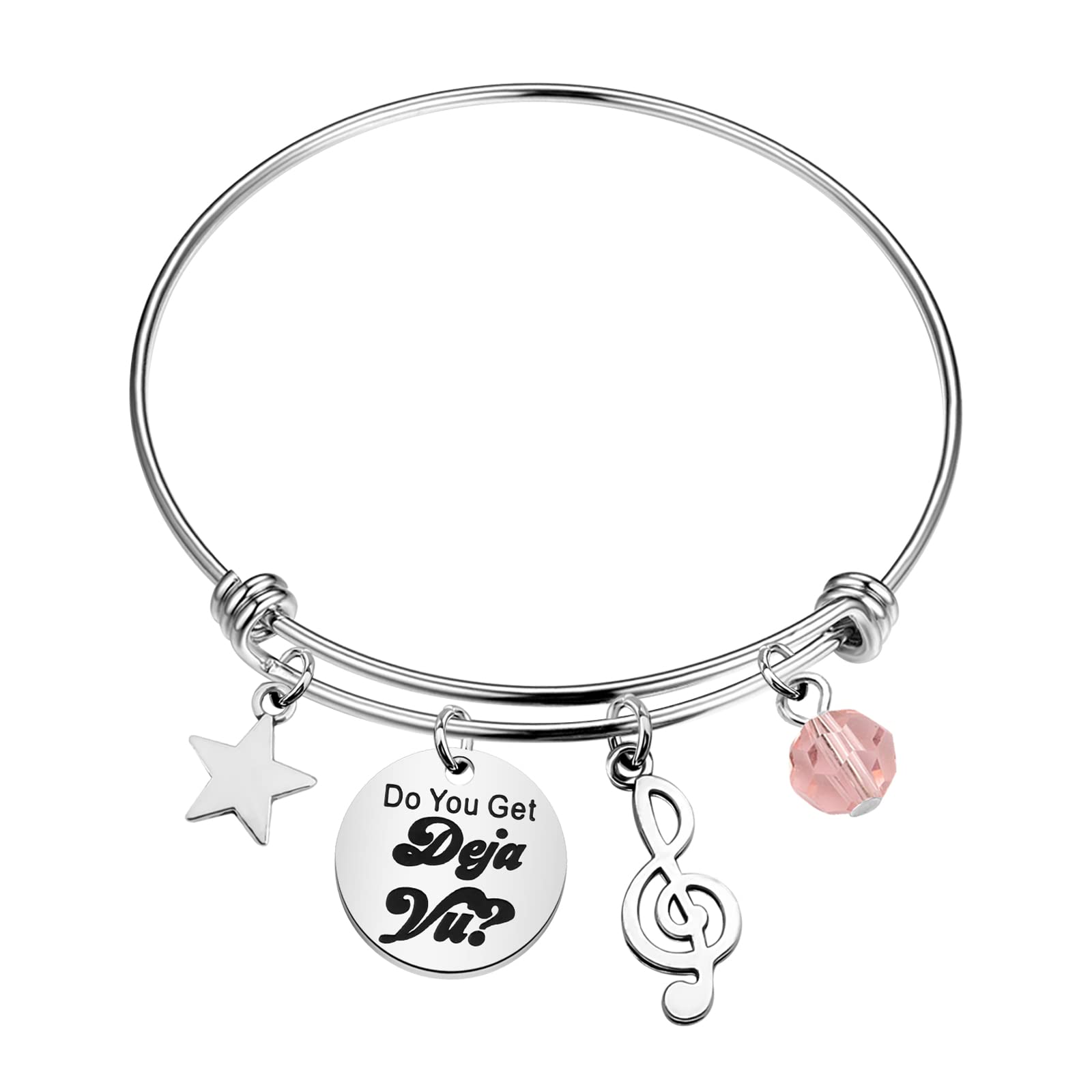 KEYCHIN Music Album Bracelet - Singer Fan Gift with Lyrics Jewelry - Perfect for Concerts, Music Festivals & Fan Meetups