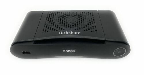 Barco CS 100 Huddle ClickShare Wireless Presentation System for Conference Rooms - 4K Wireless Screen Sharing, Plug-and-Play Collaboration Solution for Business Meetings & Team Presentations