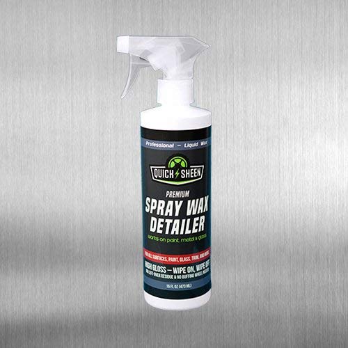 Premium Auto Care Kit with All Metal Polish & Sealer, Spray Wax Detailer - Works on Metal, Plastic, Fiberglass & Glass Surfaces - Perfect for Car Detailing, Motorcycle & RV Cleaning