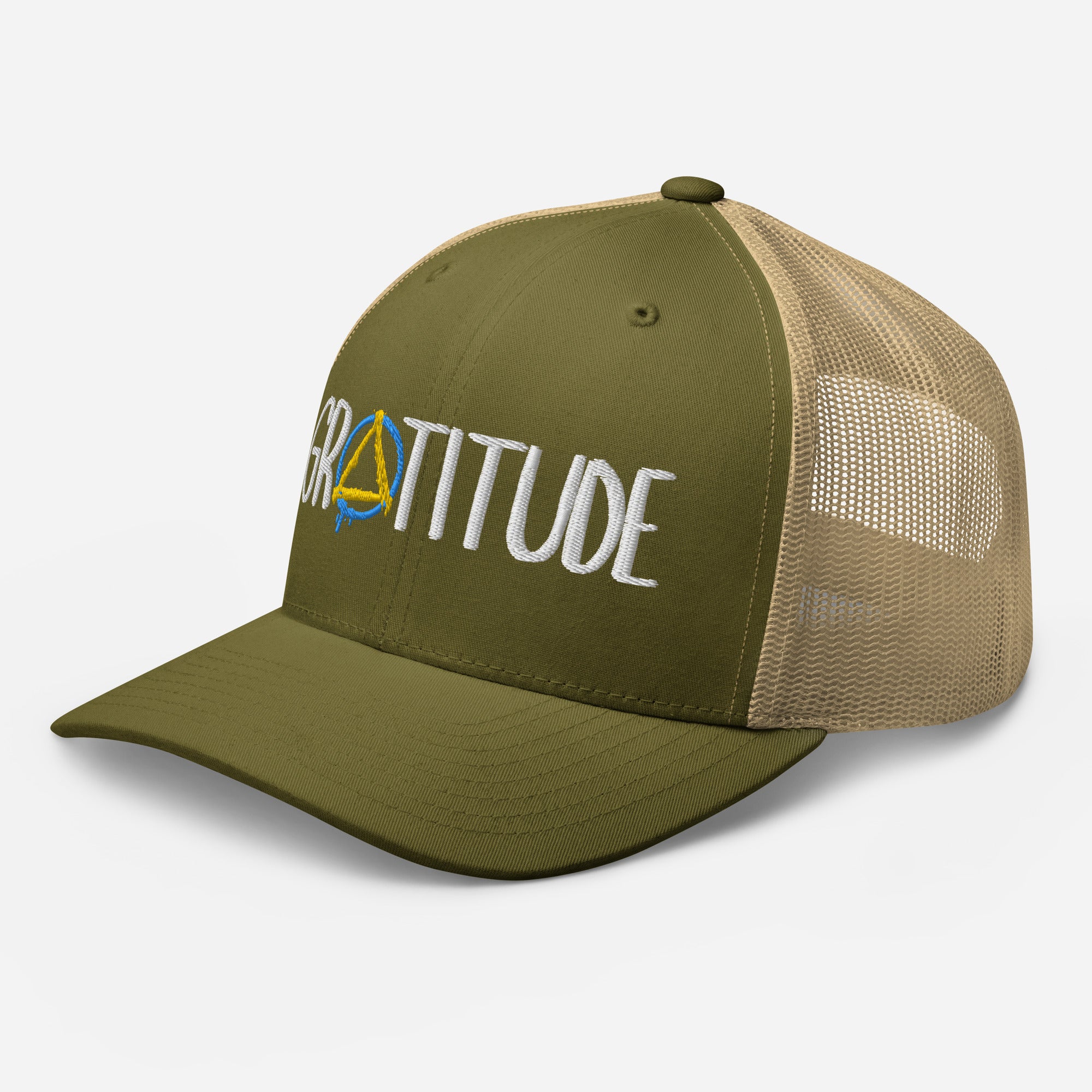 Grateful Trucker Hat - Adjustable Snapback Cap for Men & Women - Perfect for Outdoor Activities, Hiking, and Casual Wear
