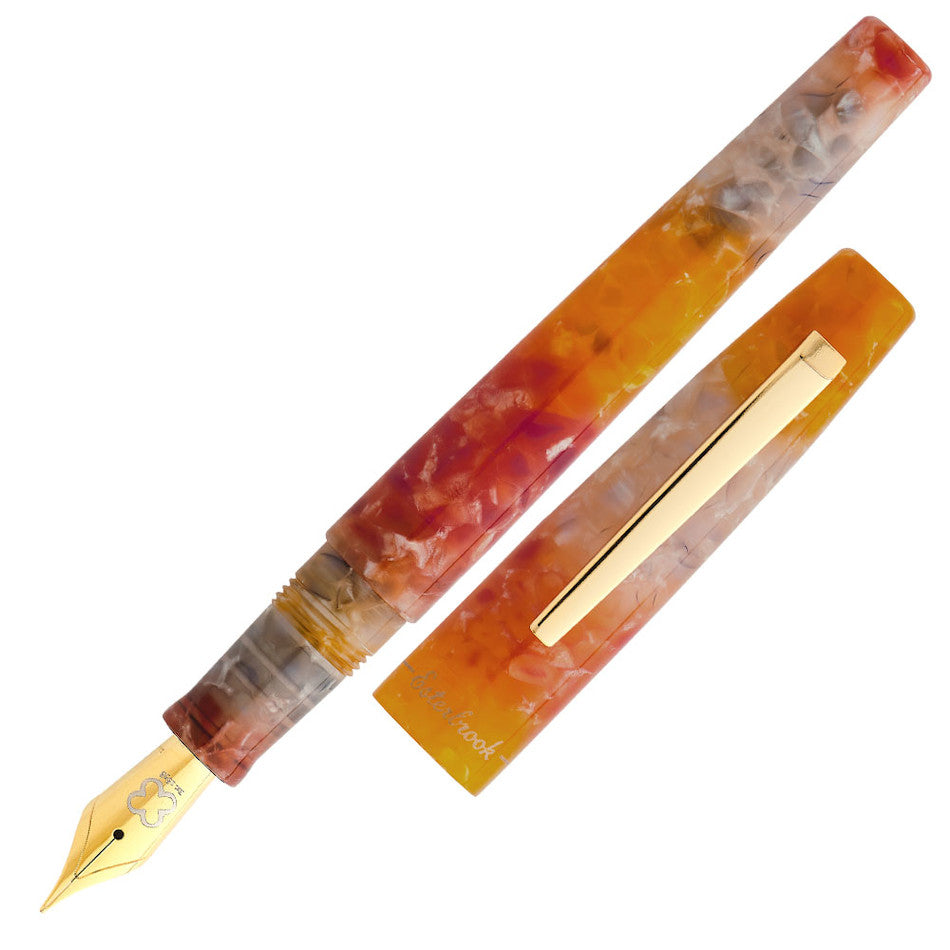 Esterbrook Camden Fountain Pen - Oktoberfest Gold Trim Limited Edition - Premium Writing Instrument for Calligraphy, Journaling & Gifting