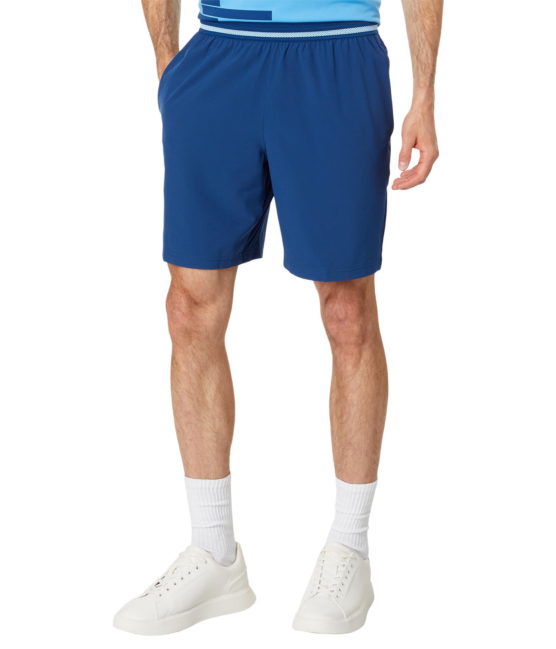 Lacoste Men's Tennis X Novak Djokovic Athletic Shorts - Breathable Quick-Dry Sports Shorts for Tennis, Gym & Casual Wear
