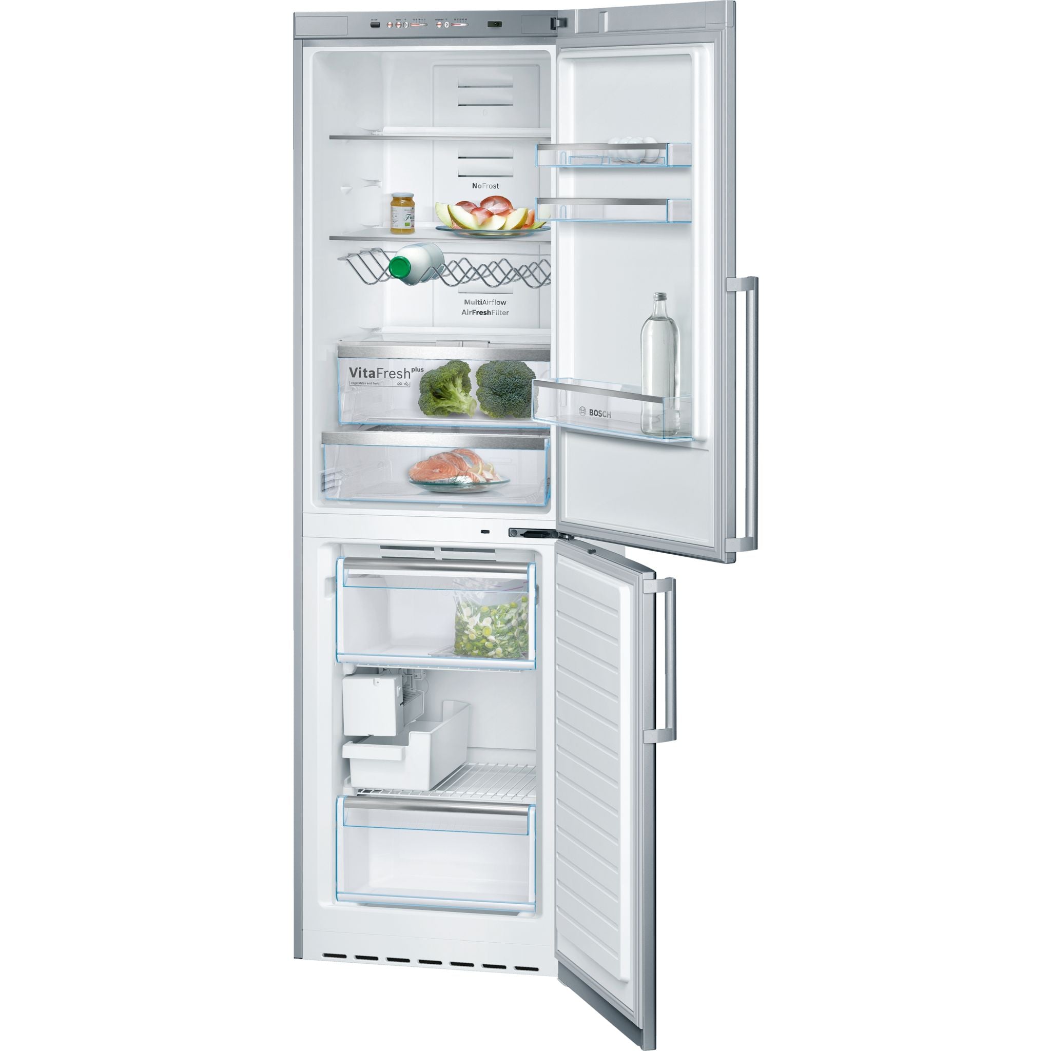 Bosch B11CB81SSS 36-Inch Bottom Freezer Refrigerator - Stainless Steel, Energy Star Rated, Spacious Interior for Modern Kitchens | Perfect for Home, Office, or Restaurant Use