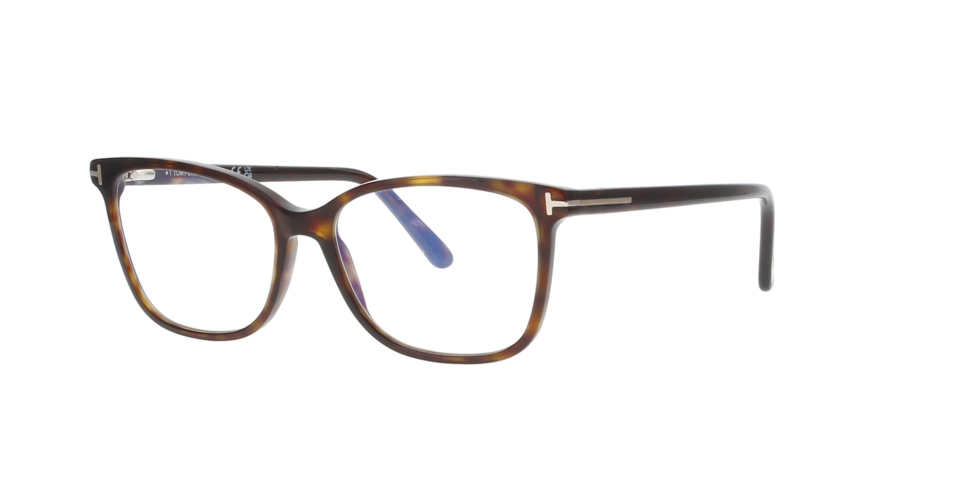 Tom Ford Havana Rectangle Sunglasses - Dark Havana Frame - Stylish & UV Protection for Outdoor, Driving & Fashion