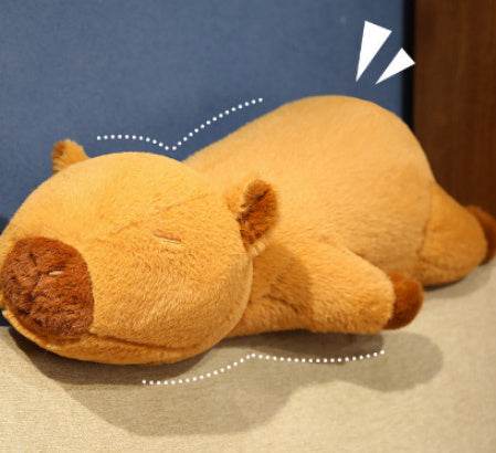 Cute Giant Capybara Plush Toy - Super Soft Squishy Stuffed Animal for Kids & Adults | Perfect for Cuddling, Room Decor, and Stress Relief