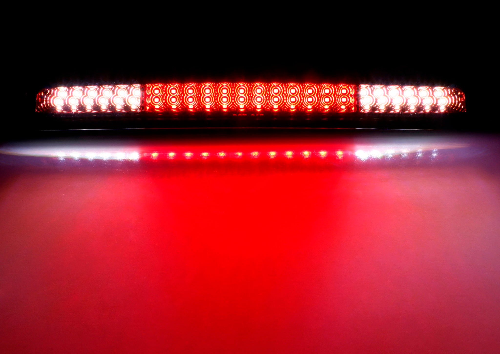 F1 Style Strobe Smoke Lens LED High Mount 3rd Brake Light for 2004-2015 Nissan Titan - Enhanced Visibility & Safety for Night Driving & Racing
