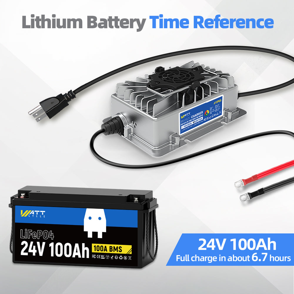 29.2V 15A Aluminum Shell LiFePO4 Battery Charger for Electric Bikes, Scooters, and Solar Power Systems - Fast Charging & Durable Design