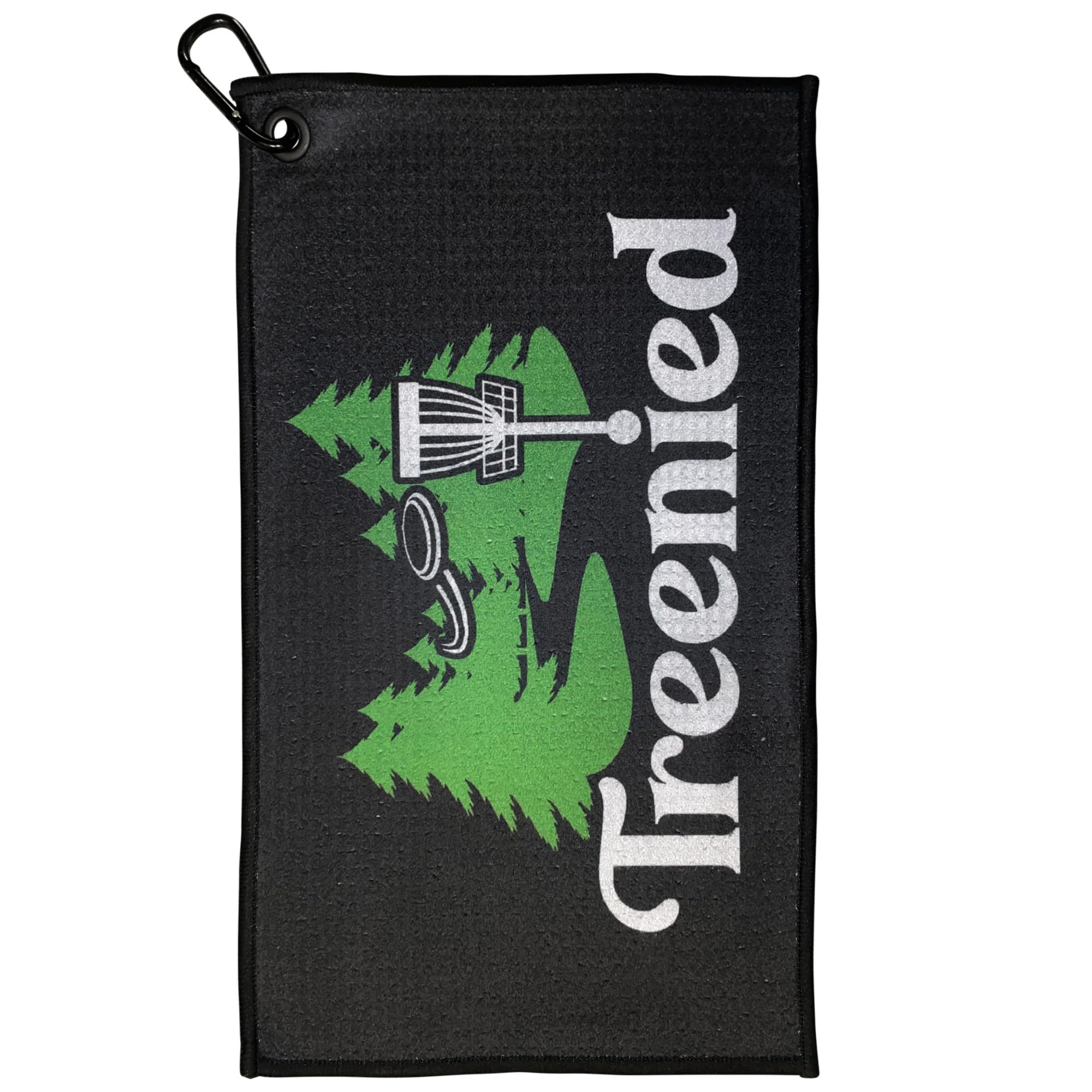 Premium Microfiber Disc Golf Towel with Carabiner Clip - Durable Golf Disc Cleaner & Essential Disc Golf Accessory - Perfect for Attaching to Golf Bags & Quick Cleaning During Play