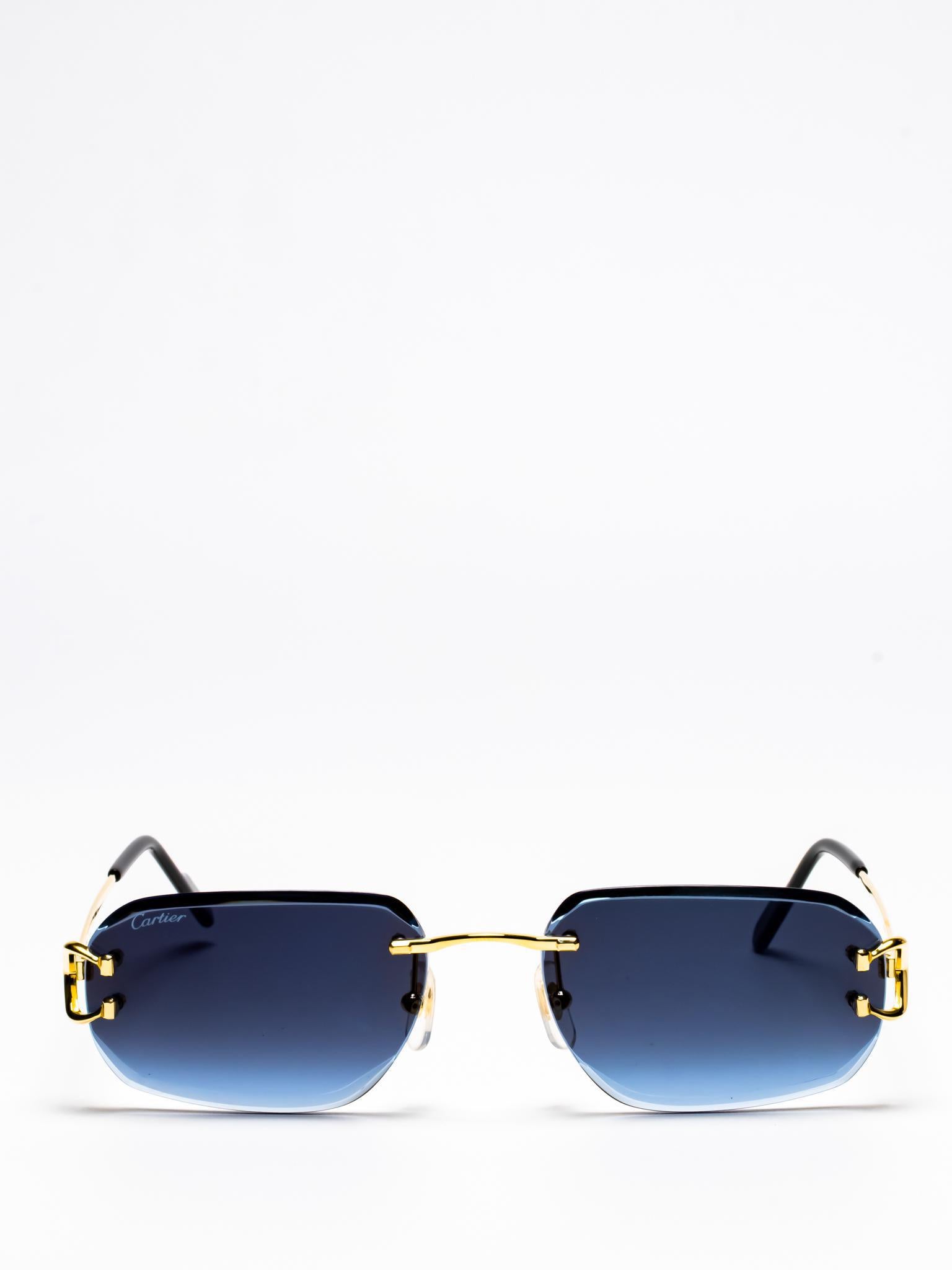 Cartier CT0468S 002 C Décor Sunglasses - Luxury Designer Shades for Women & Men - UV Protection & Fashion Statement - Perfect for Beach, Driving & Outdoor Activities