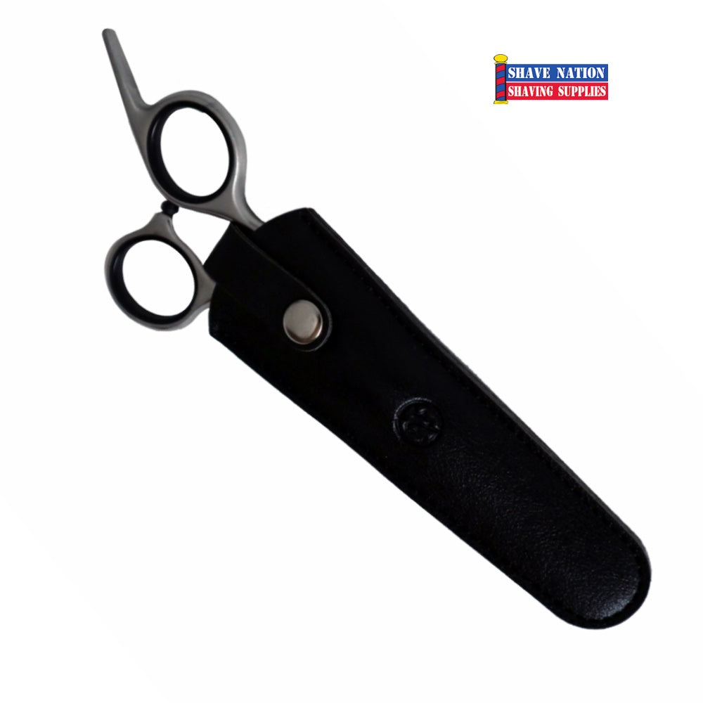Professional Rockwell Stainless Steel Hair & Beard Scissors for Barbers & Grooming - Sharp Precision Cutting Tools for Salon, Home & Travel Use