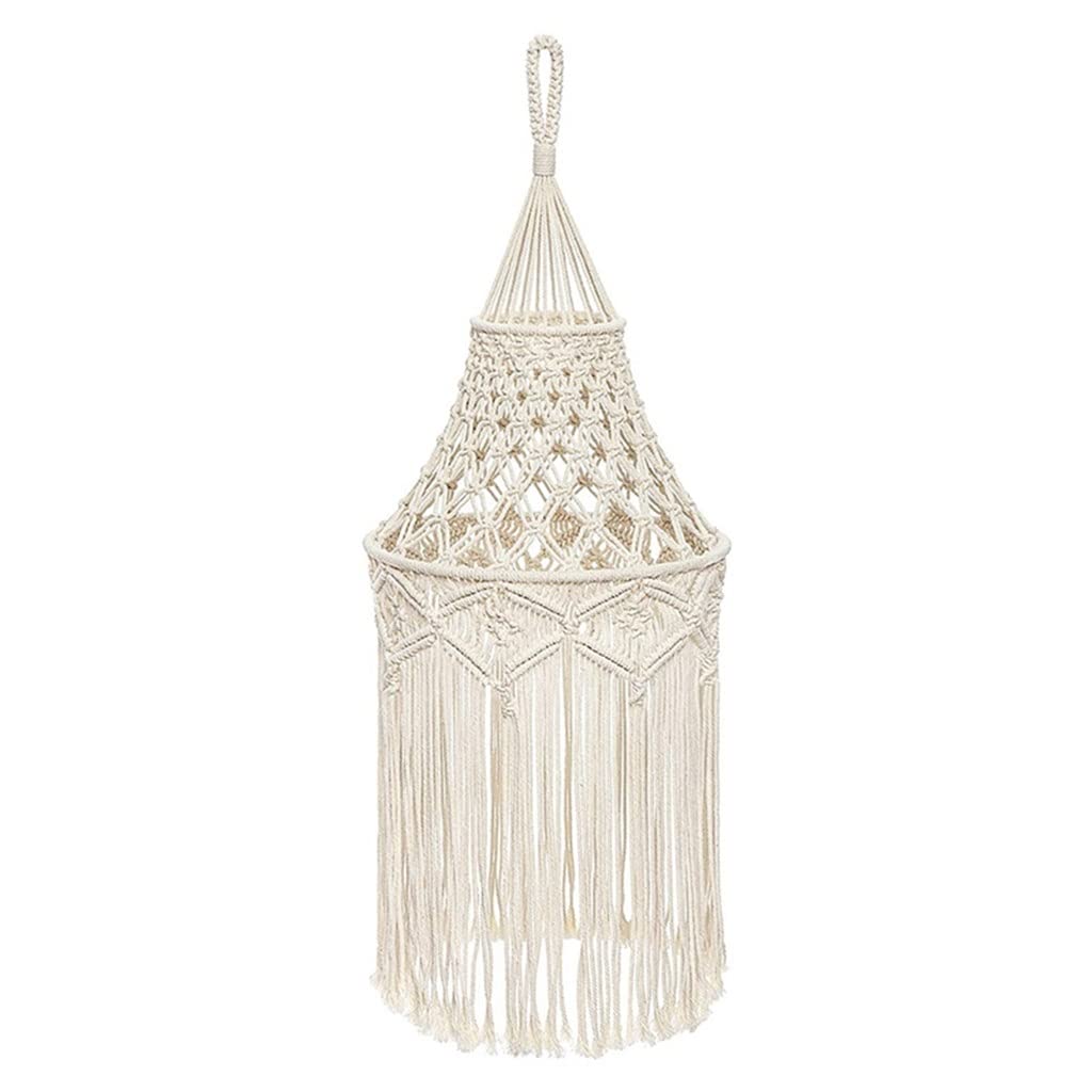 Modern Hanging Pendant Lamp Shade - Bohemian Style Light Cover for Office, Bedroom, Living Room, Nursery & Dorm Decor | Perfect for Ambient Lighting & Boho Home Decor