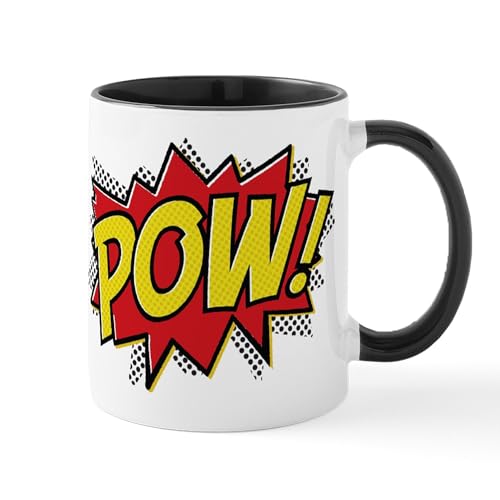 White/Black Inside - POW! Mug