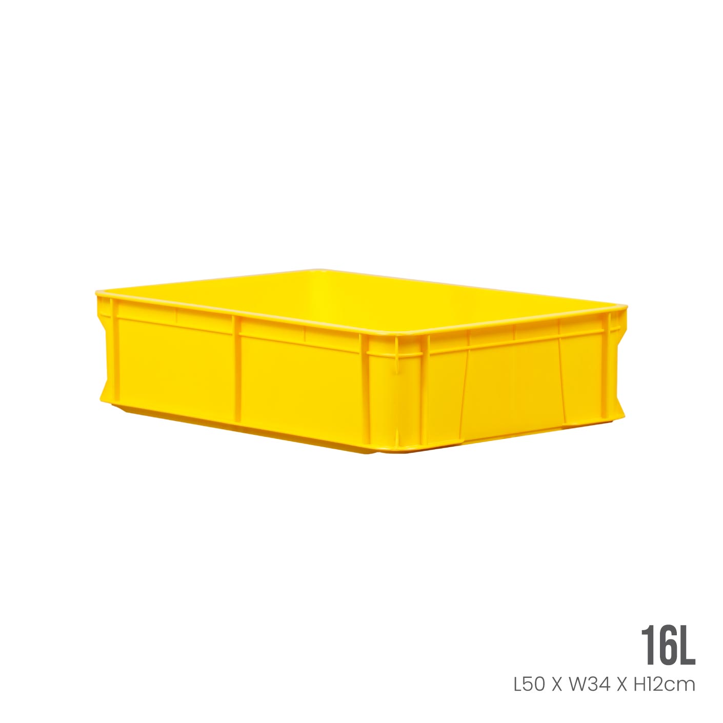 Heavy Duty Industrial Tray - Durable Plastic Storage Organizer (ID4625) for Workshop, Garage & Warehouse Organization