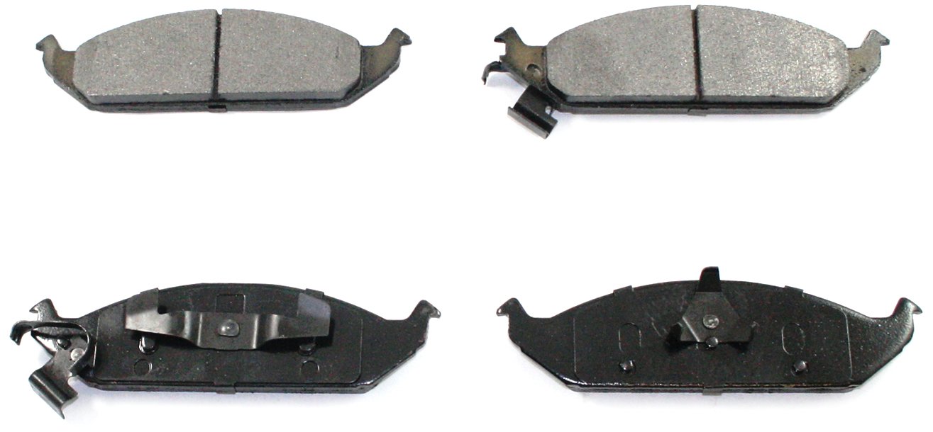DuraGo BP650 C Front Ceramic Brake Pads - Low Noise, High Performance Brake Pads for Cars, Trucks & SUVs | Perfect for Daily Commuting, City Driving & Highway Use