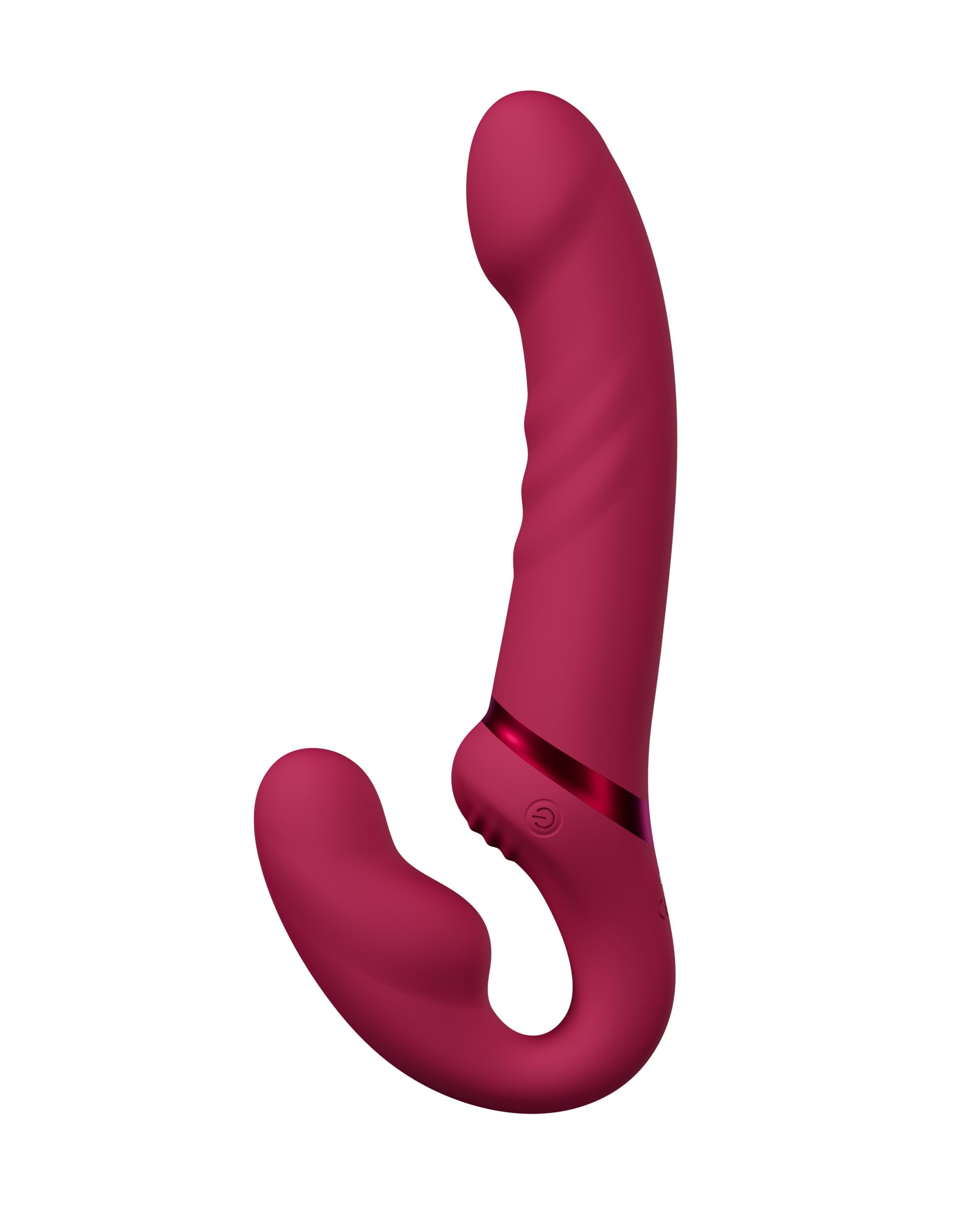 LOVENSE Lapis Strapless Strap-On Dildo - Double-Ended G-Spot Vibrator with Flexible Bulb & Remote Control - Vibrating Butt Plug & Clitoral Stimulator for Women & Lesbian Couples - Perfect for Couples Play, Solo Use & Long Distance Relationships