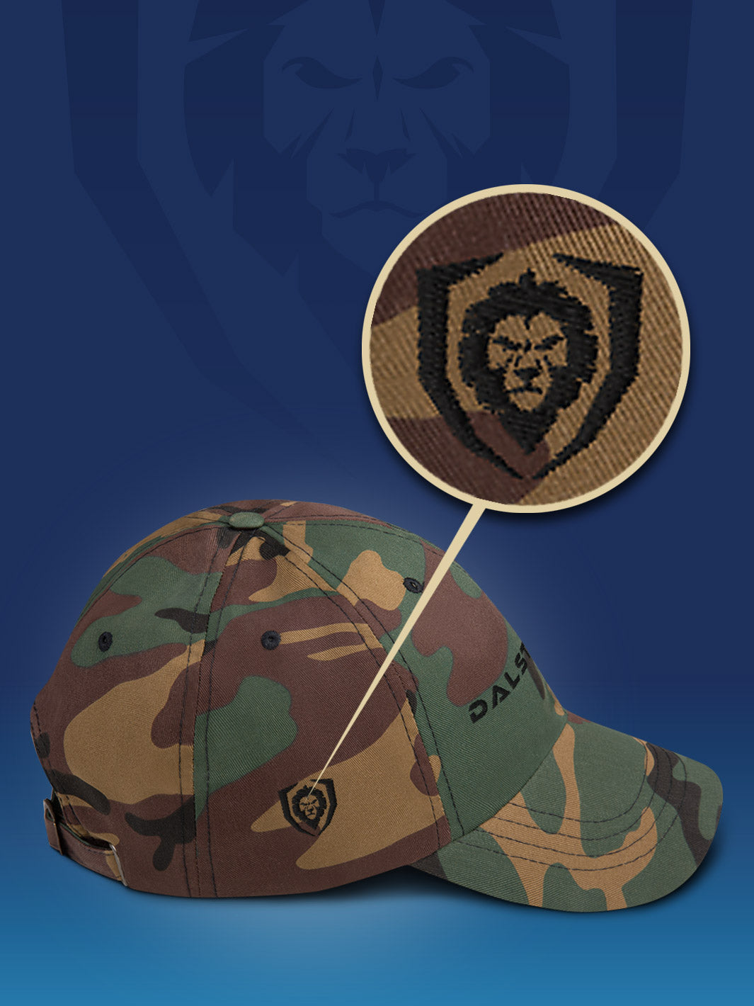 Dalstrong Camo Dad Hat - Adjustable Baseball Cap for Men & Women | Comfortable & Stylish Outdoor Apparel for Hiking, Fishing, and Casual Wear