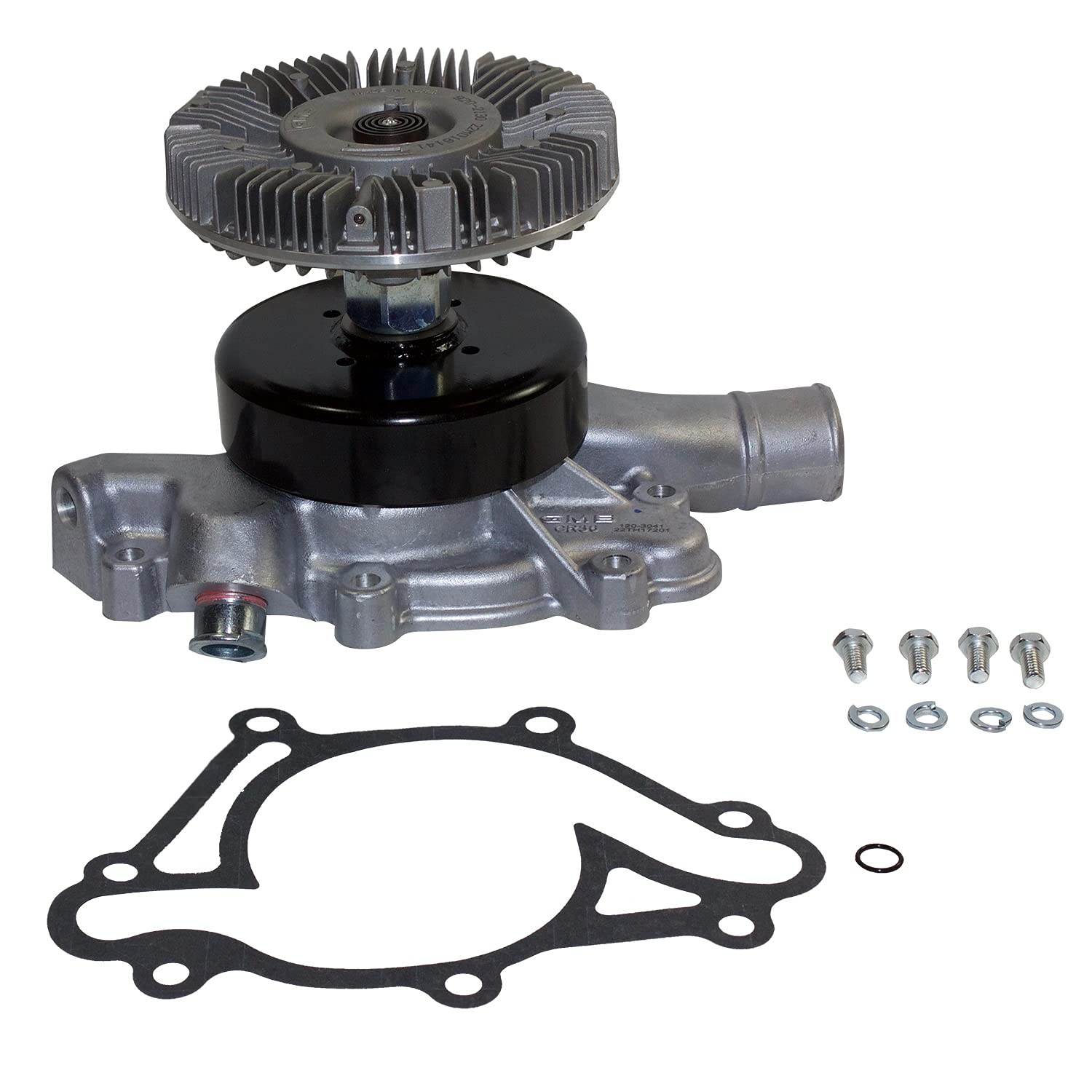 GMB 120-0011 Engine Water Pump with Fan Clutch - Replacement for Chevy, GMC, Cadillac - High Performance Cooling System Part for Trucks & SUVs - Perfect for Off-Roading, Towing & Daily Commuting