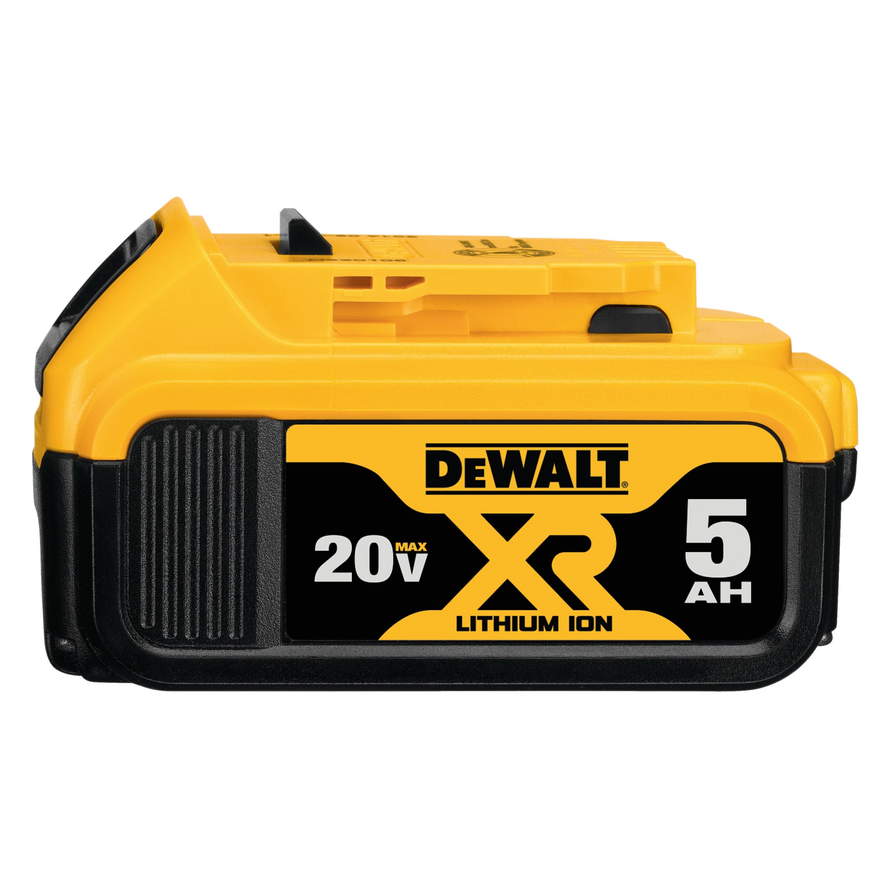DEWALT 20V MAX 5.0Ah Lithium-Ion Battery (DCB205) - Compatible with DEWALT 20V Power Tools for Drilling, Sawing & Construction Work