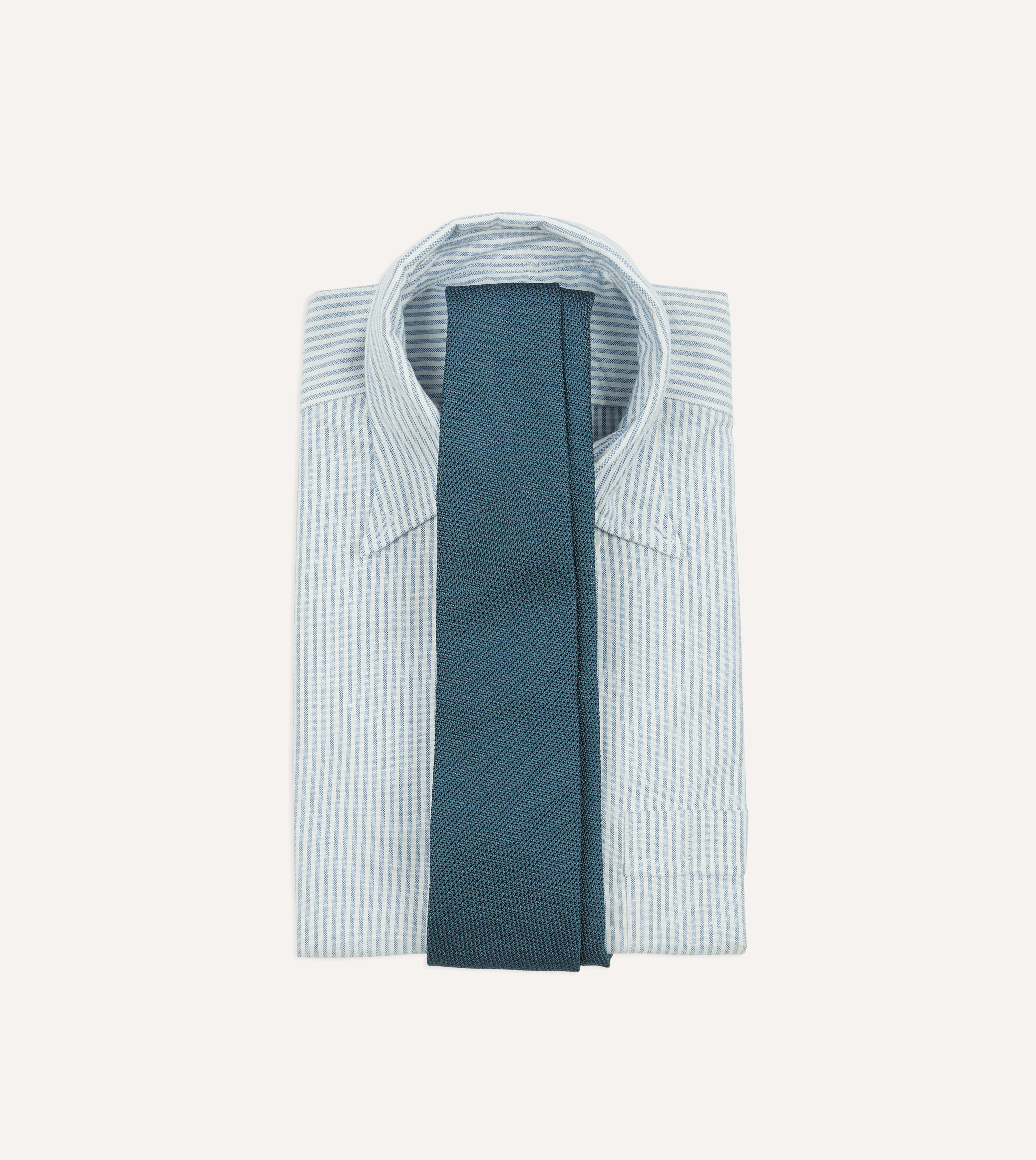 Premium Sky Blue Fine Woven Grenadine Silk Necktie - Hand Rolled Luxury Tie for Men - Perfect for Weddings, Business Meetings & Formal Events