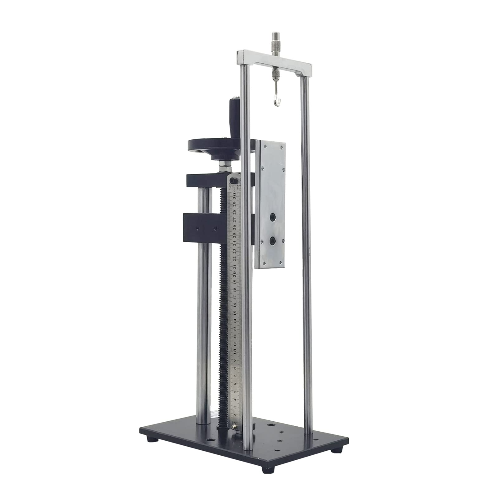 INTSUPERMAI 500N Push Pull Force Gauge Stand - Manual Tension Tester for Material Strength Testing | Perfect for Lab, Industrial & Quality Control Applications
