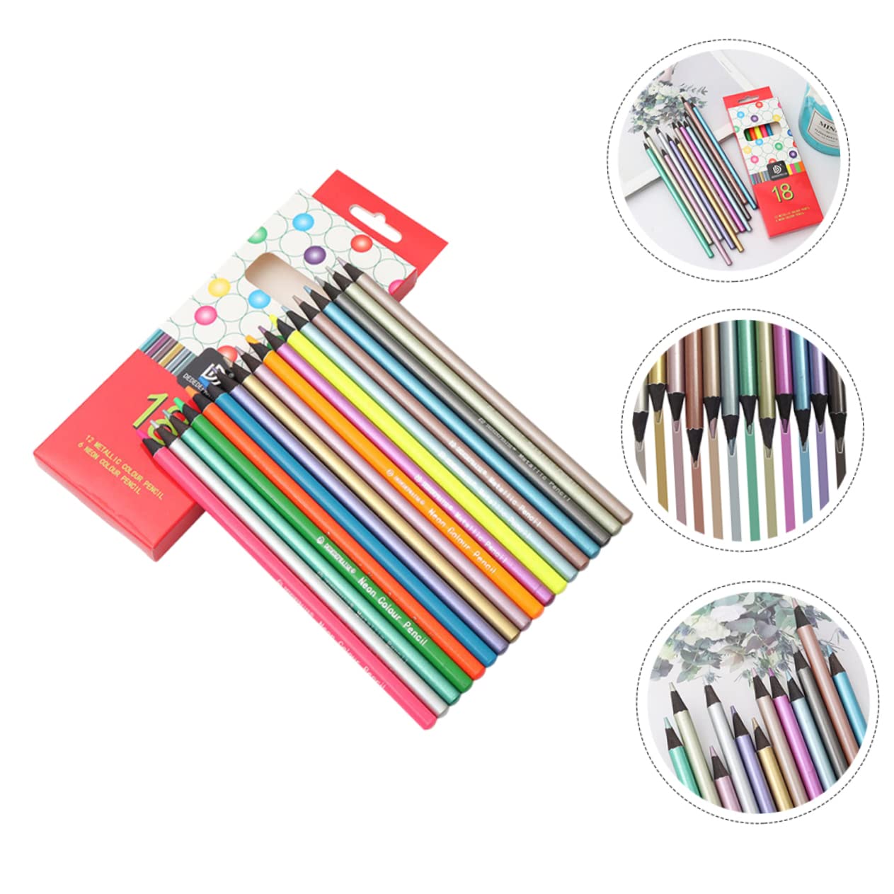72-Piece Cabilock Colored Pencils Set - Premium Basswood Drawing Pencils for Artists, Students & Adults | Perfect for Sketching, Coloring Books, Art Projects & School Supplies