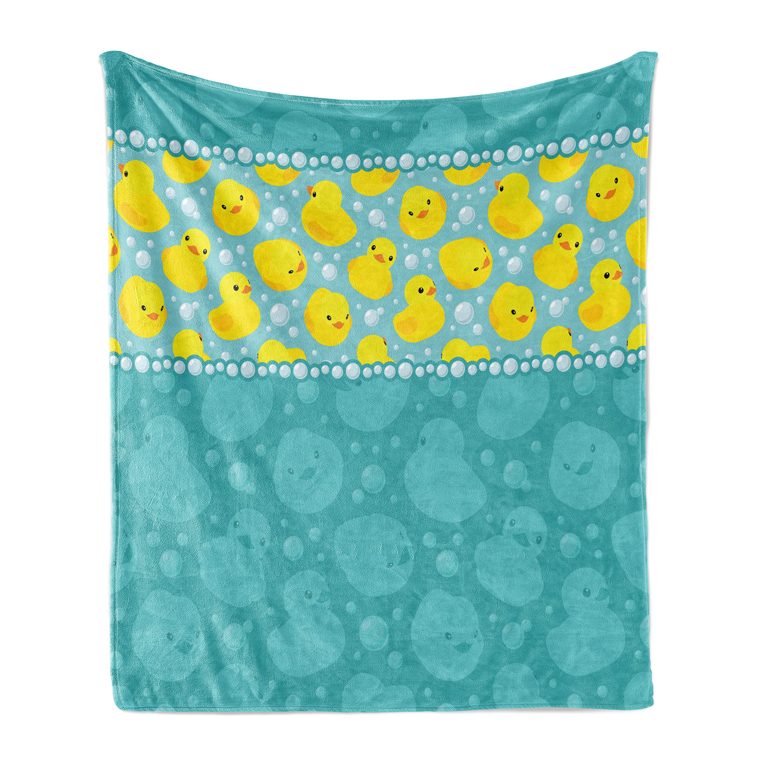 Ambesonne Soft Flannel Fleece Throw Blanket - 50