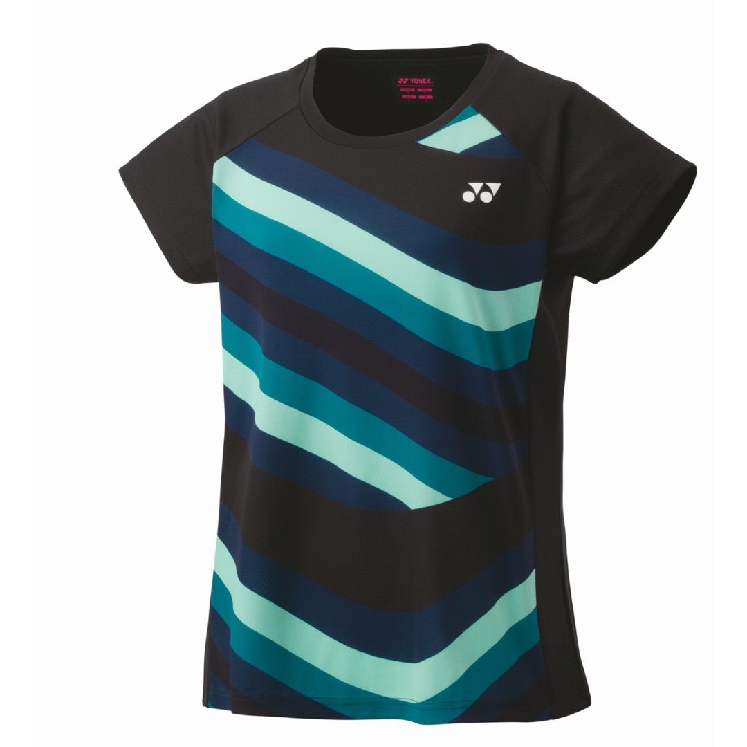 Yonex 16694 Women's Replica Tennis Crew Neck Shirt - Comfortable & Breathable for Training & Matches
