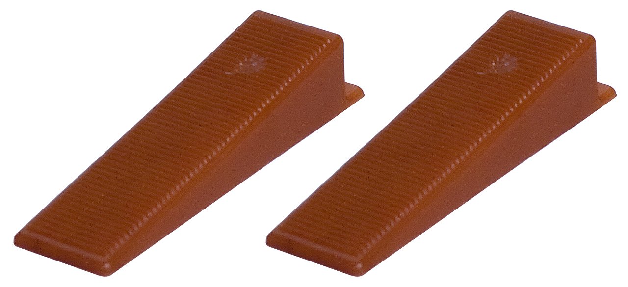 Raimondi LS500WEDGE 500-Piece Tile Leveling System Wedges - Professional Tile Spacers for Perfect Floor & Wall Tile Installation - Ideal for DIY Home Renovation & Professional Contractors