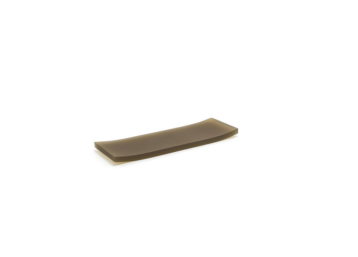 FOH Nassau Tray - 12 x 4 Inches, 6 Pack - Durable Plastic Serving Tray for Parties, Events, and Catering